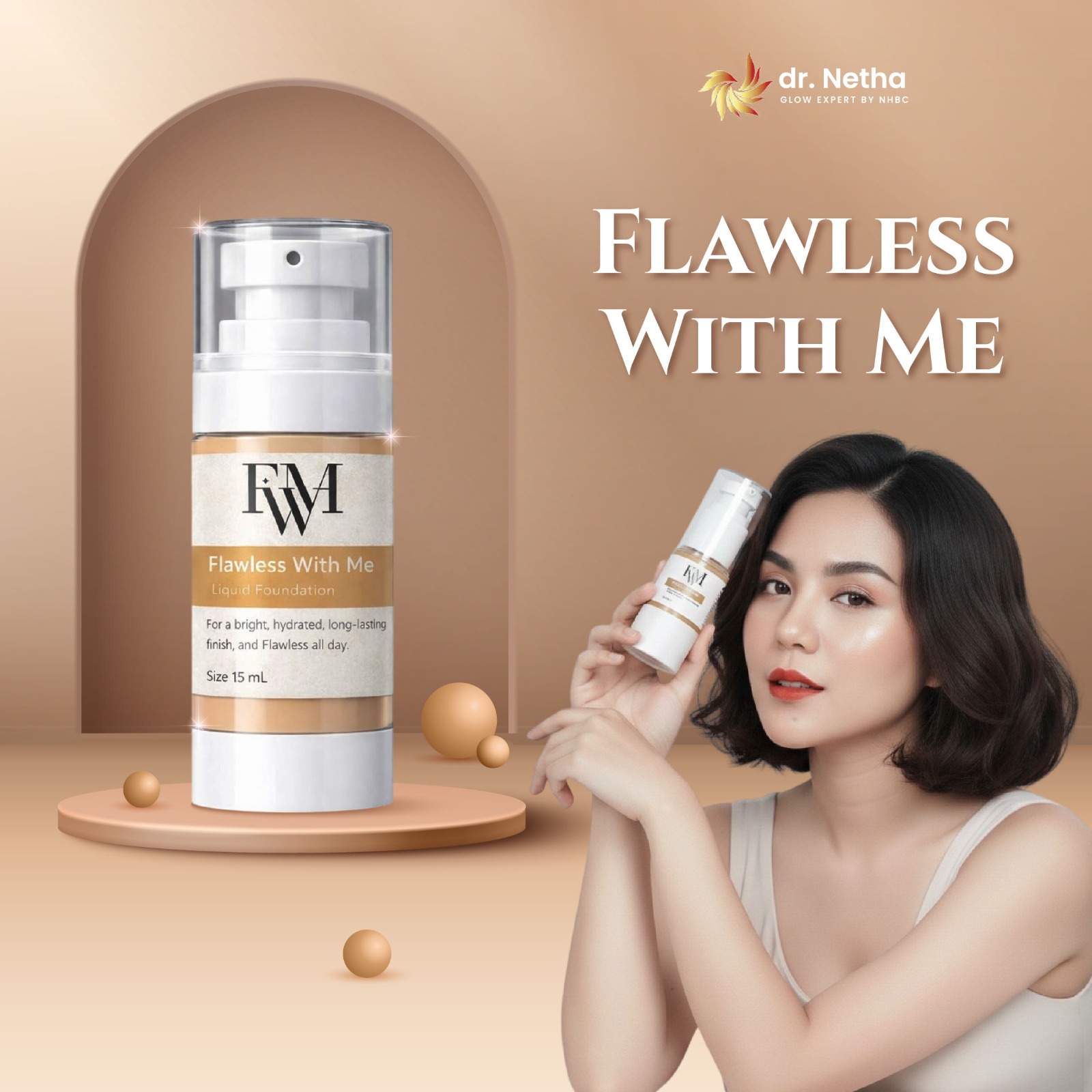 Flawless With Me Liquid Foundation
